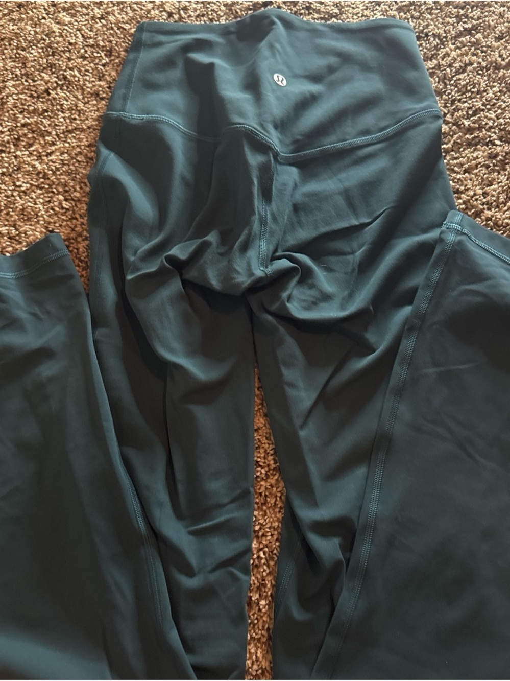 lululemon athletica High-Rise Full-Length Leggings in Teal Green